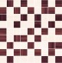 Декор STRIPES Mosaico бордо/бежевый (Ceramica Classic)